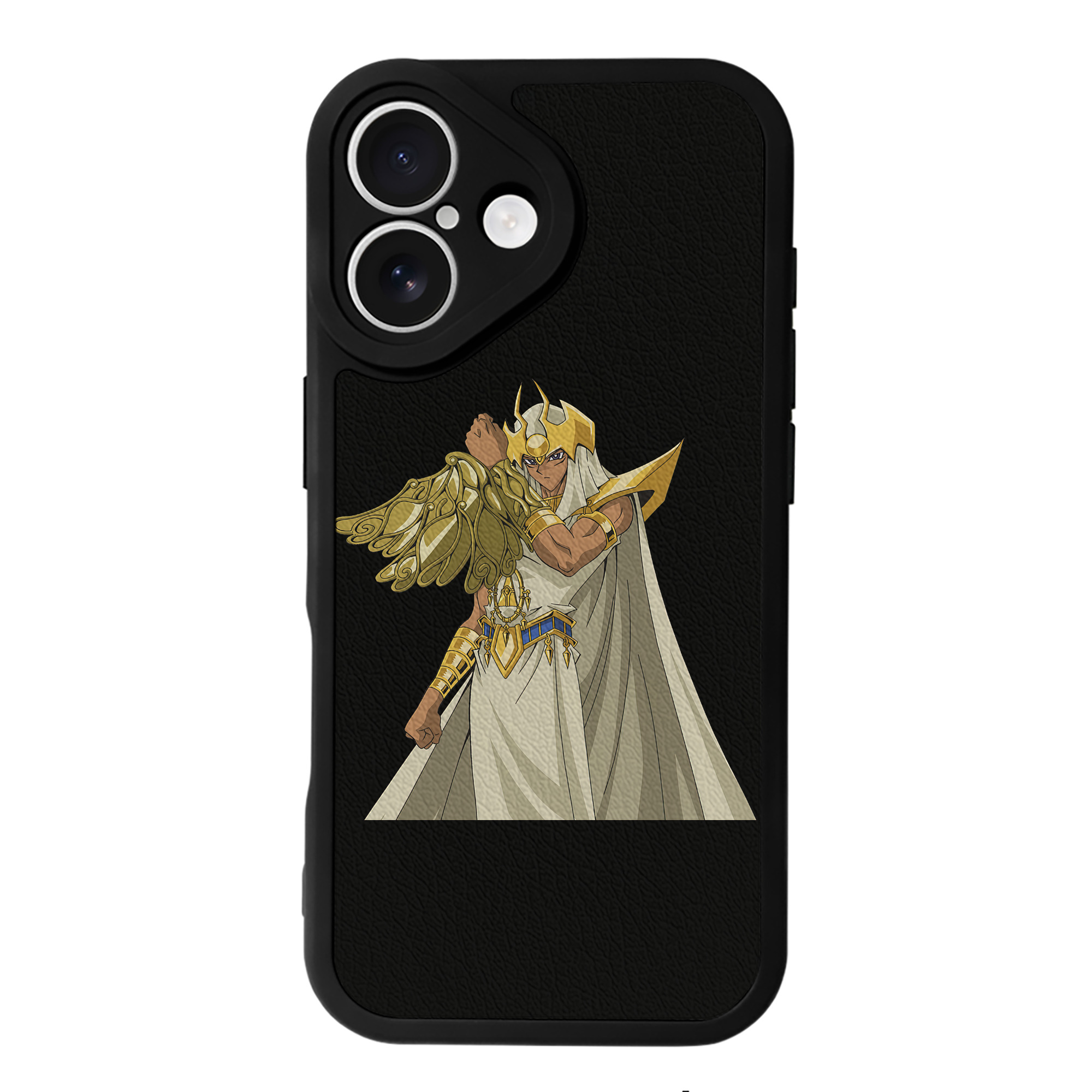 遊☆戯☆王 Yu-Gi-Oh! 【iPhone 16シリーズ対応】シリコンスマホケース（レザー調） 材質：シリコン